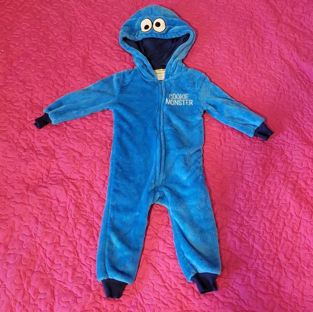 Sesame Street Cookie Monster onsie 2t